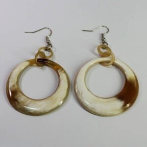 horn earrings