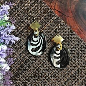 horn earrings